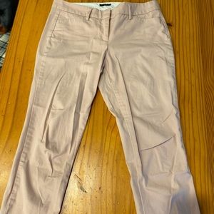 Light pink ankle length dress pants